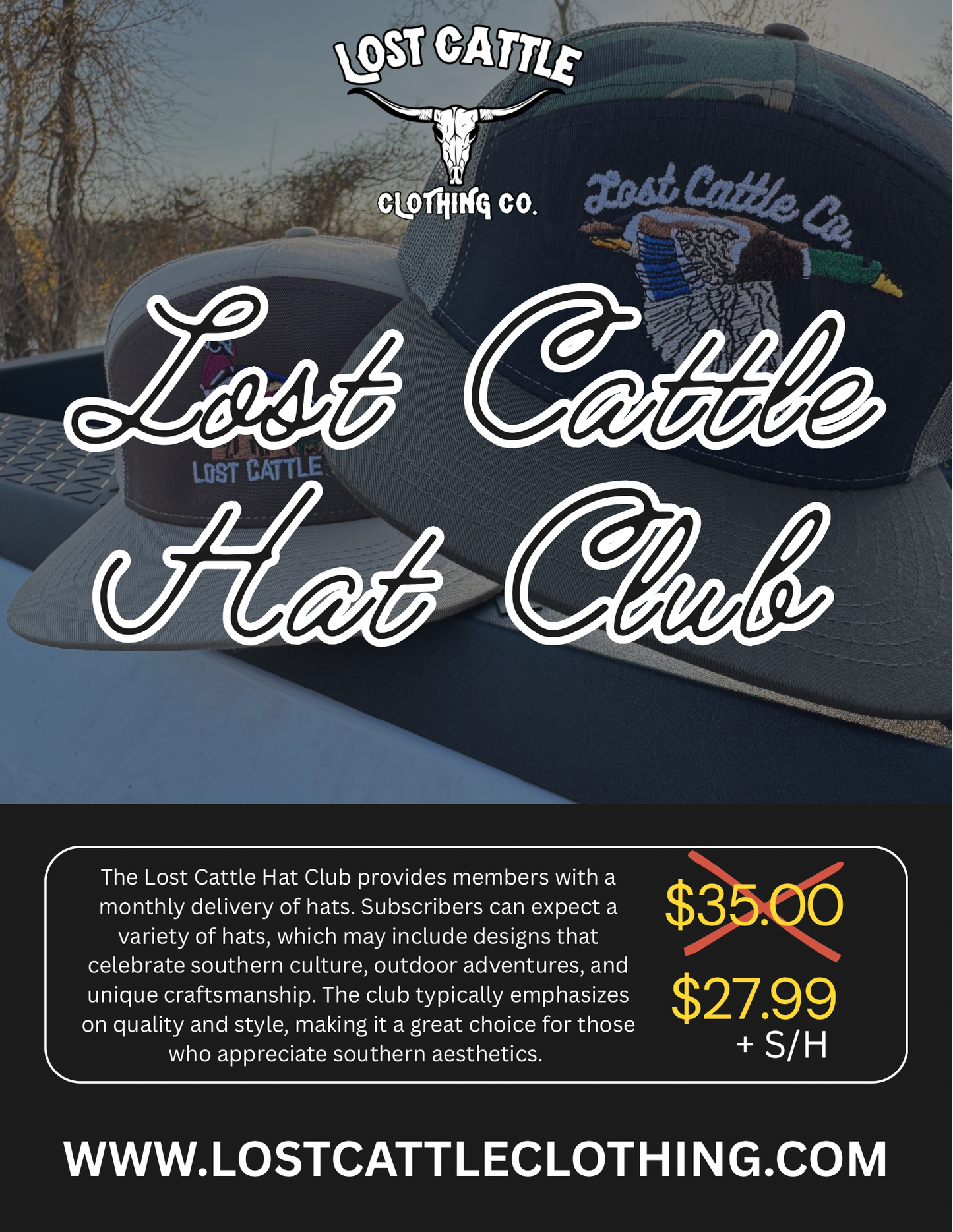 LOST CATTLE HAT CLUB